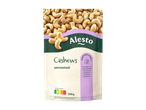 Alesto ongeroosterde cashewnoten, 200g, met Nutri-score A en gezondheidsvoordelen.