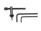 Drill chuck and Allen keys.