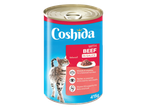Консерва котешка храна с говеждо в сос, 415 г, с минерали, витамини, таурин и витамин D3.