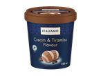 Gelado Italamo (750 ml): sabor a creme e tiramisu.