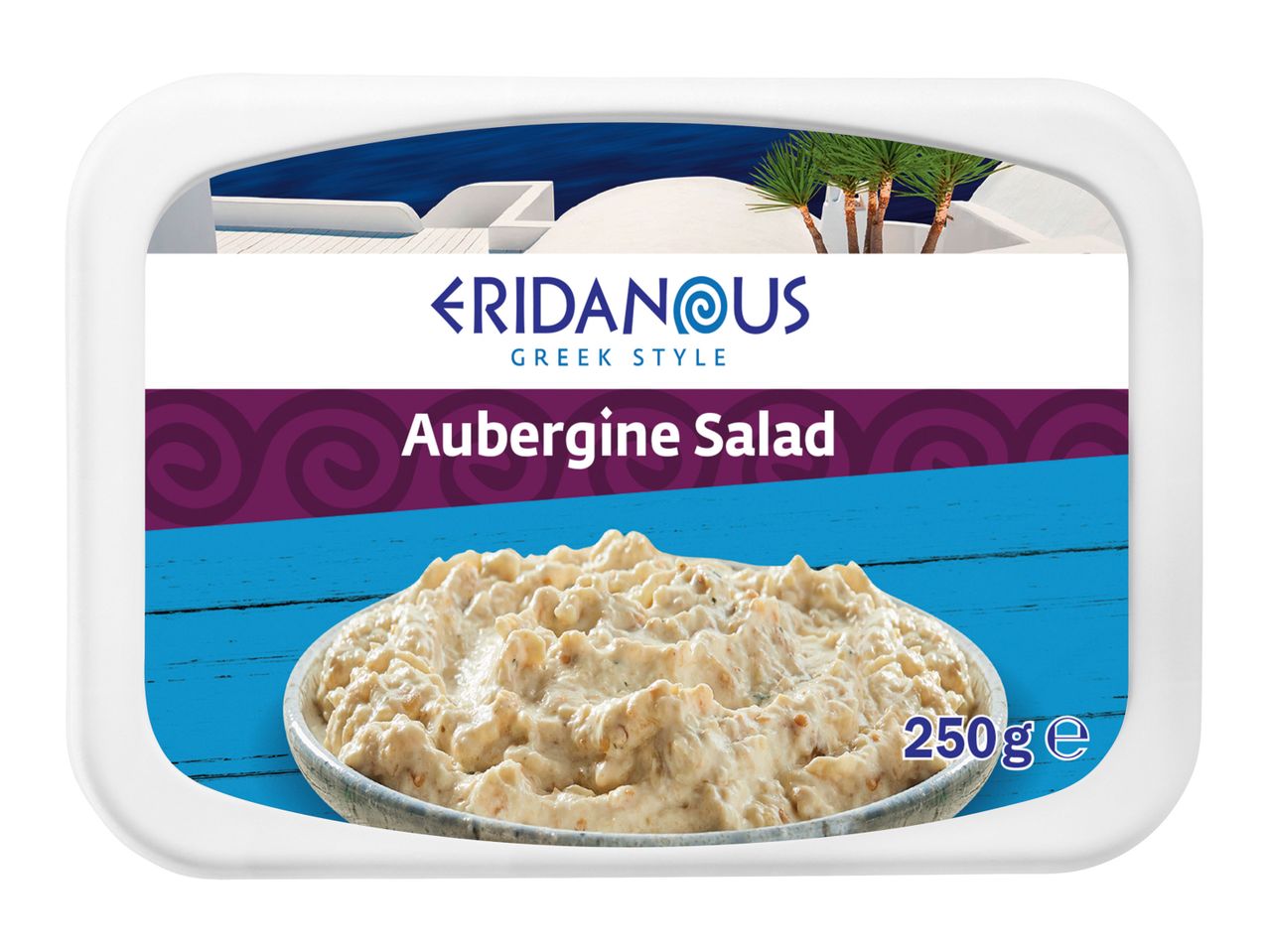 Eridanous Greek Style Aubergine Salad, 250g