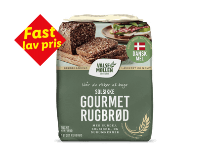 Valsemøllen gourmetsolsikkerugbrød