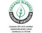 organic blended 78%