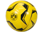 Gele voetbal met zwarte patronen en BVB 09-logo