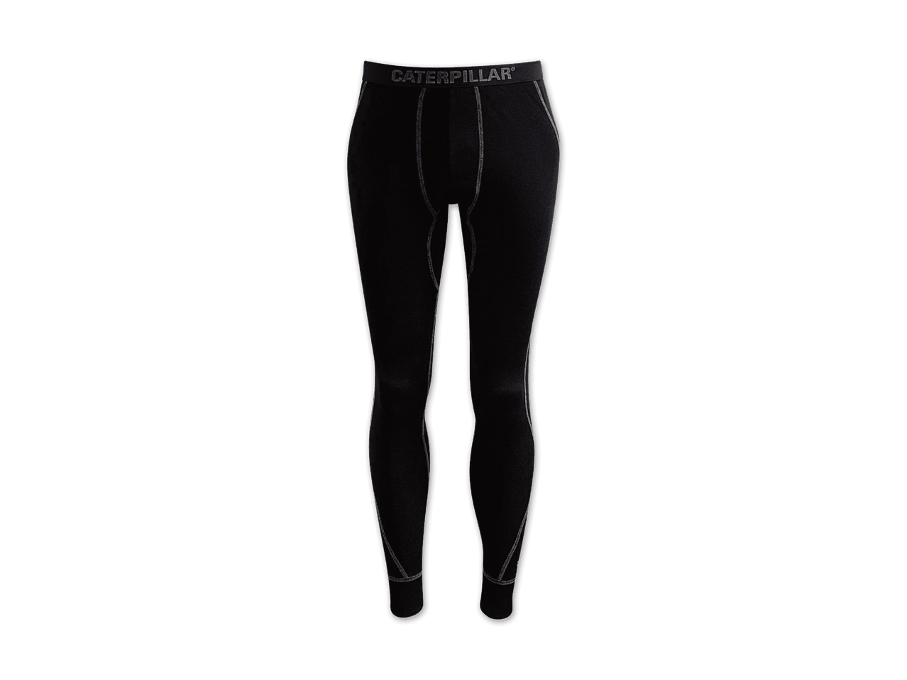 Caterpillar Herren-Thermo-Leggings in Schwarz