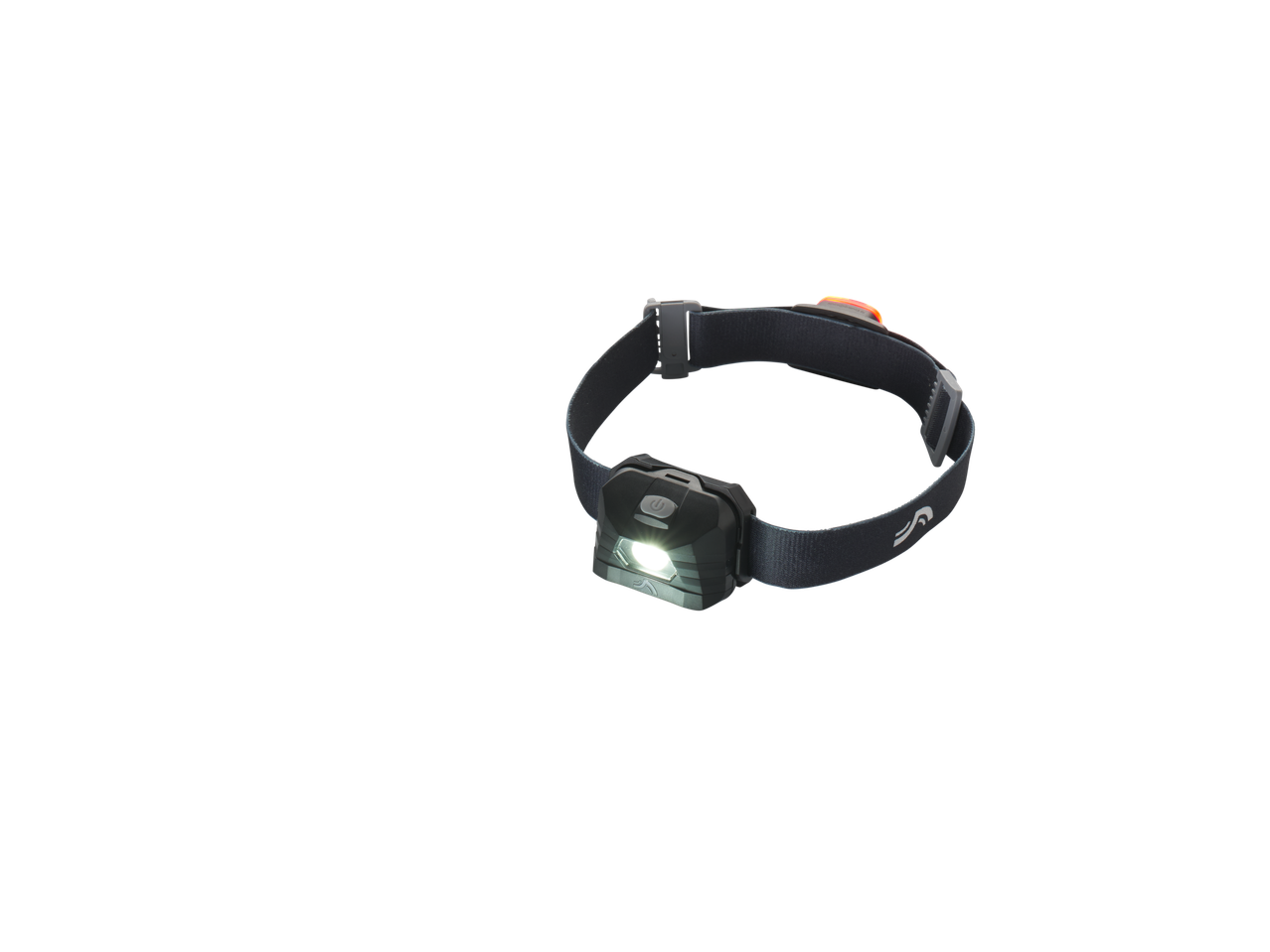 CRIVIT LED naglavna svjetiljka s jarkim bijelim svjetlom i podesivom elastičnom trakom.