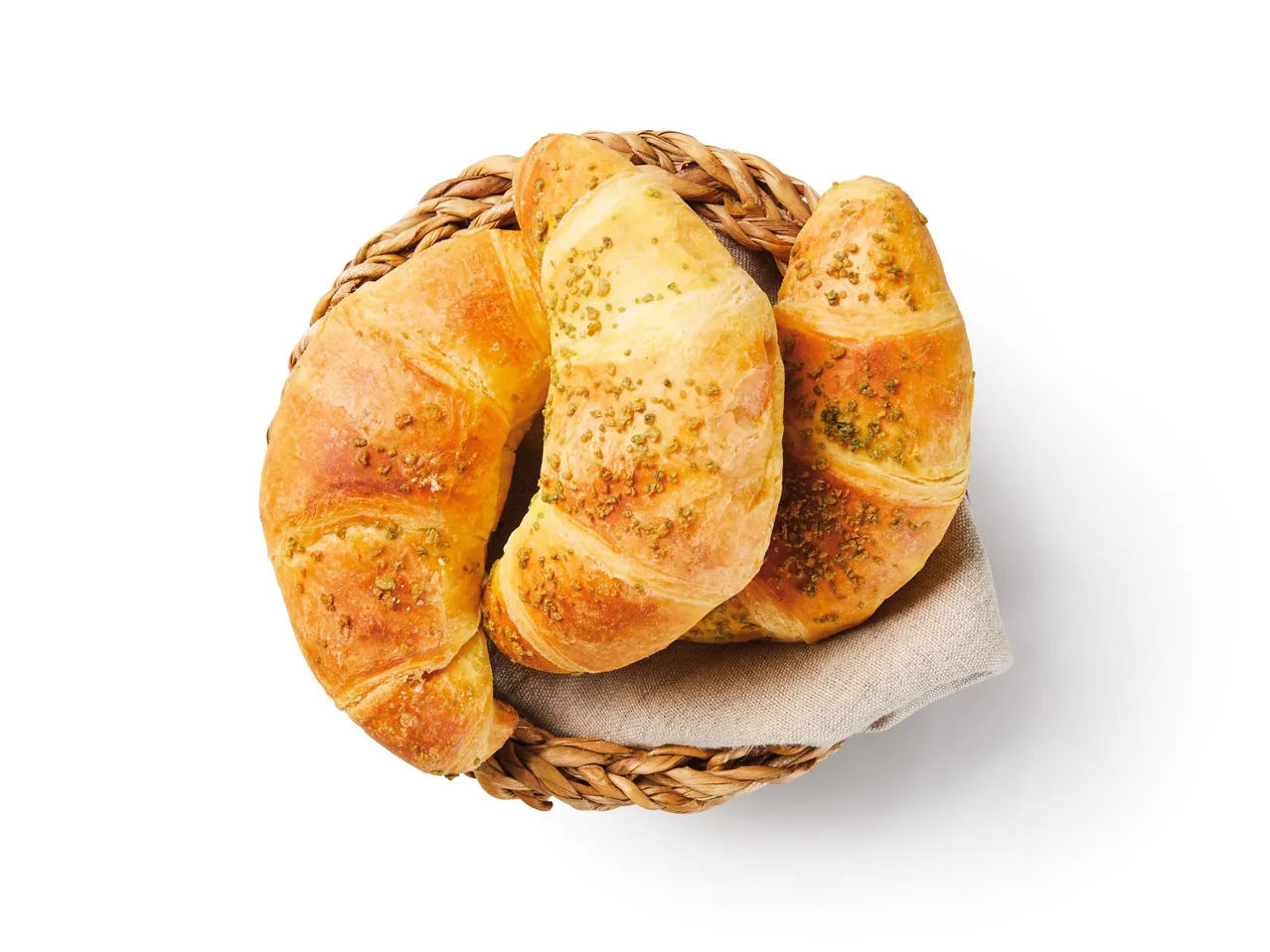 Ugrás a teljes képernyős nézethez: Pisztáciás croissant – Kép 1