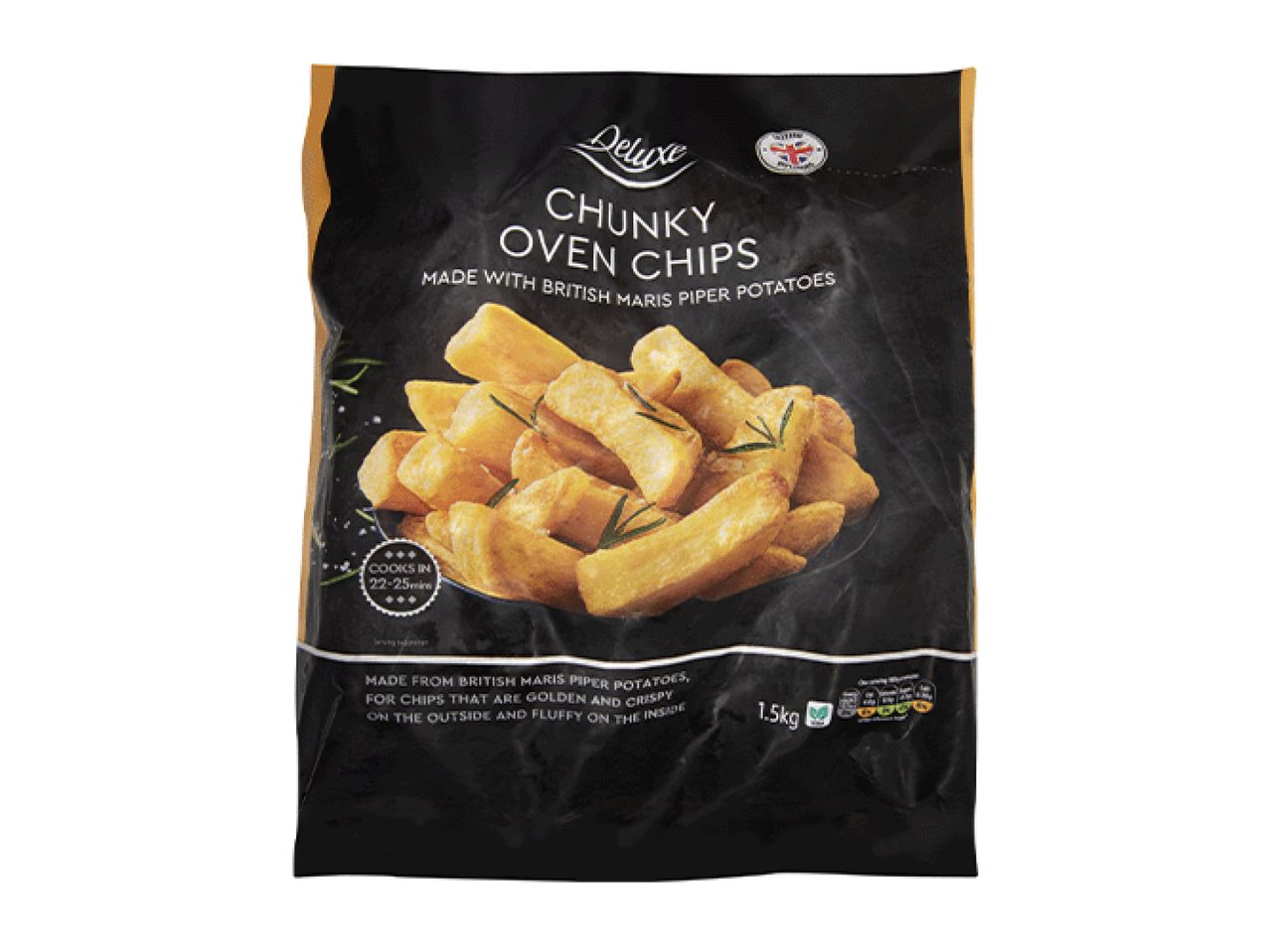 Deluxe Oven Chunky Chips 1.5kg
