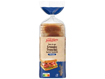 Pain de mie grandes tranches
