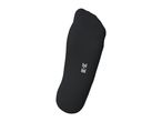 Black sock with size marking 35-38