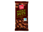 Fin Carré melkchocolade met hele hazelnoten.