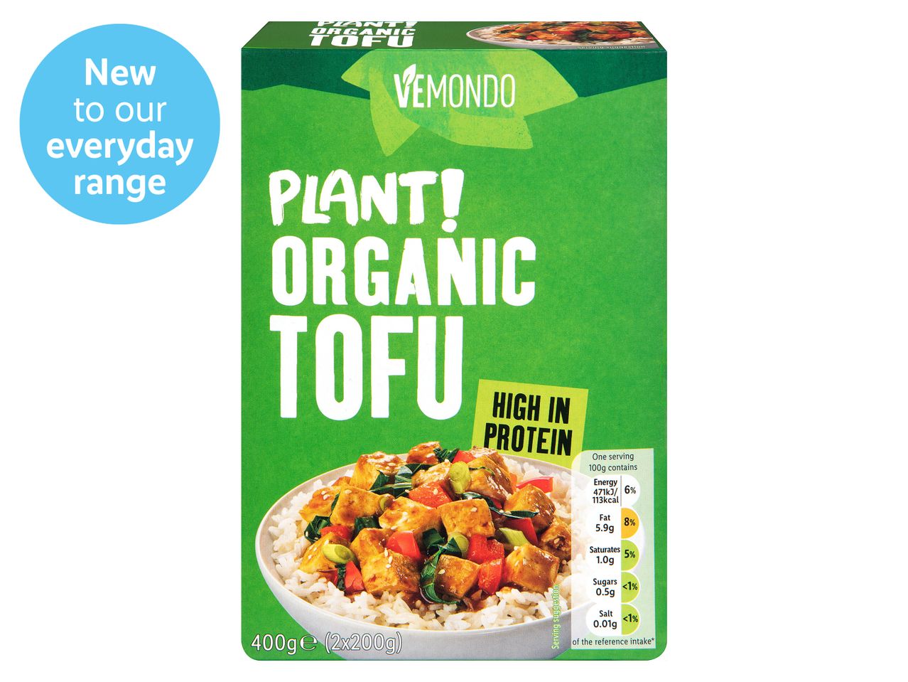 Go to full screen view: Vemondo Organic Tofu Assorted - Image 2