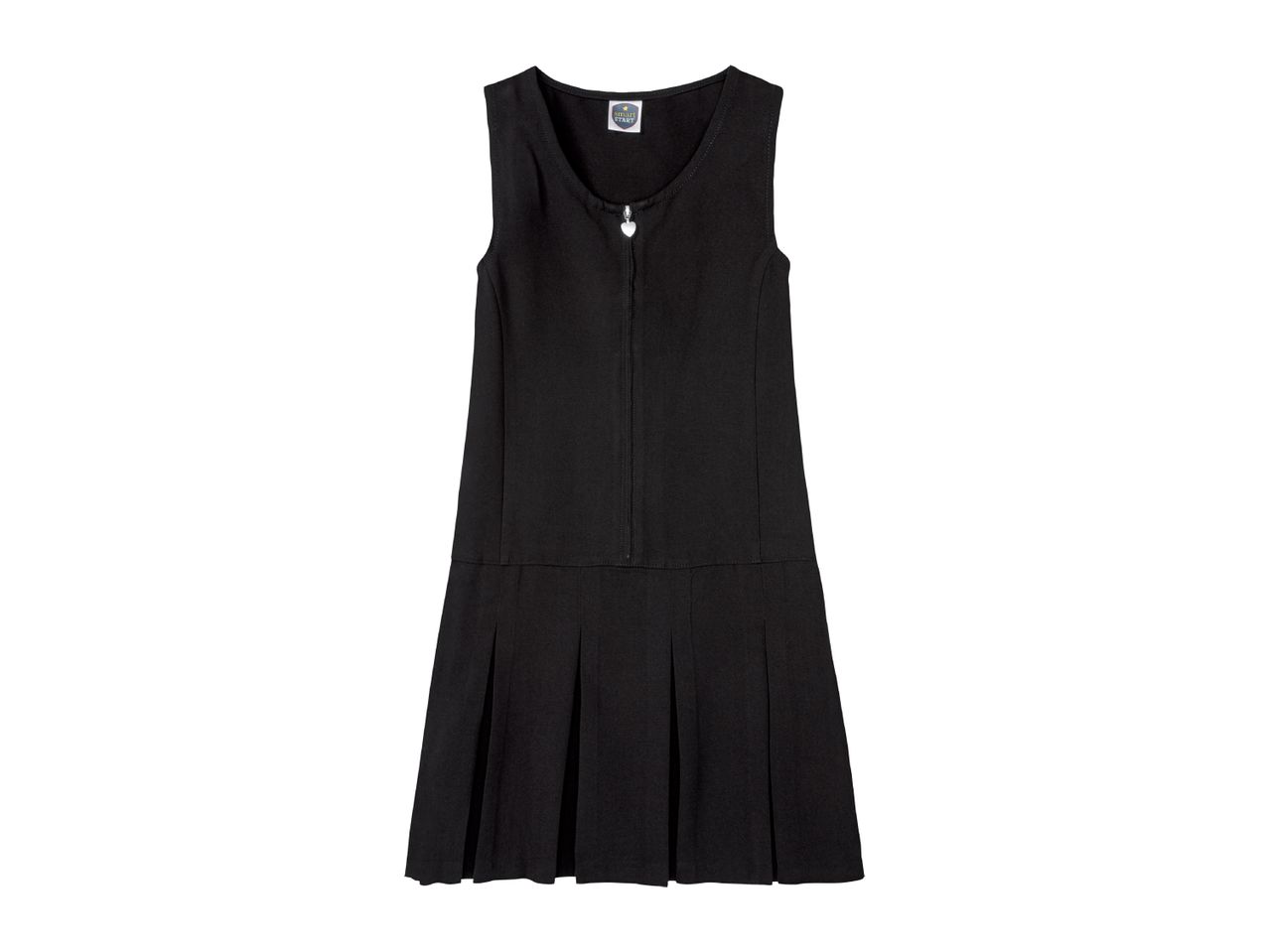 Girls’ Black School Pinafore - 2 Pack