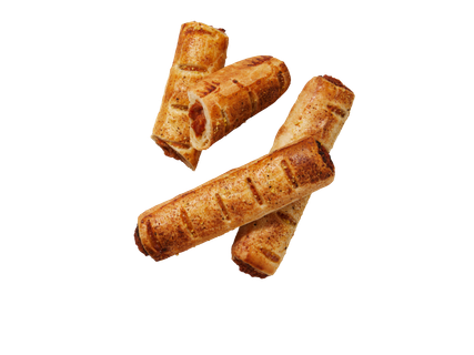 Užkandis su plėšytos kiaulienos įdaru ir kepsnių padažu 