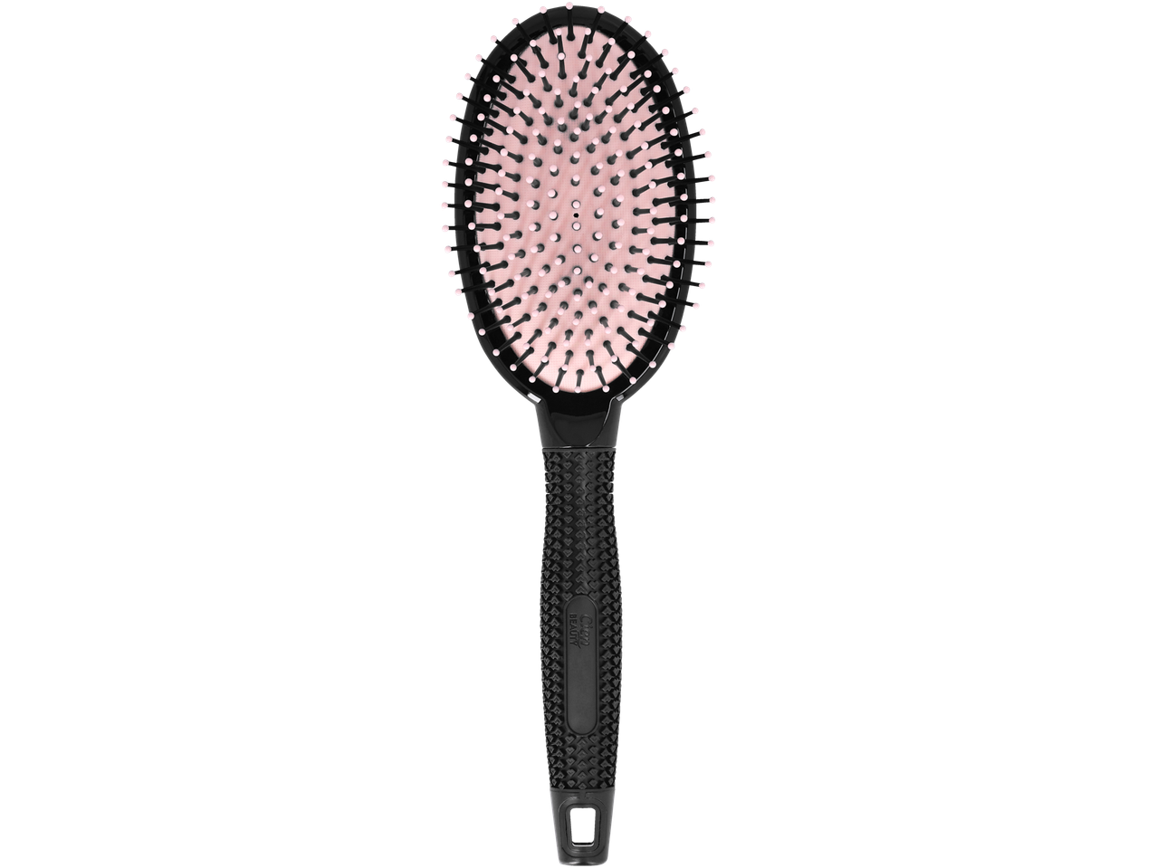 Crna Cien® BEAUTY četka za kosu sa ružičastom podlogom i belim vrhovima.