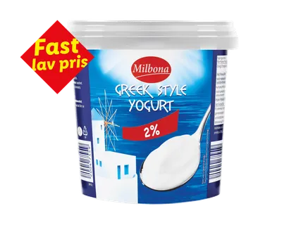 Milbona Græsk-inspireret yoghurt