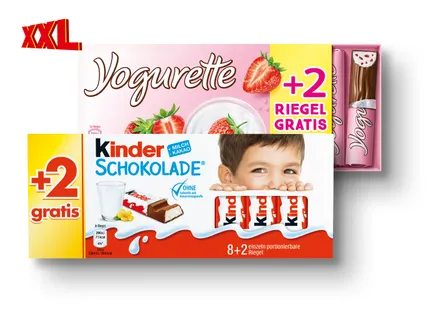 Yogurette/Kinder Schokolade