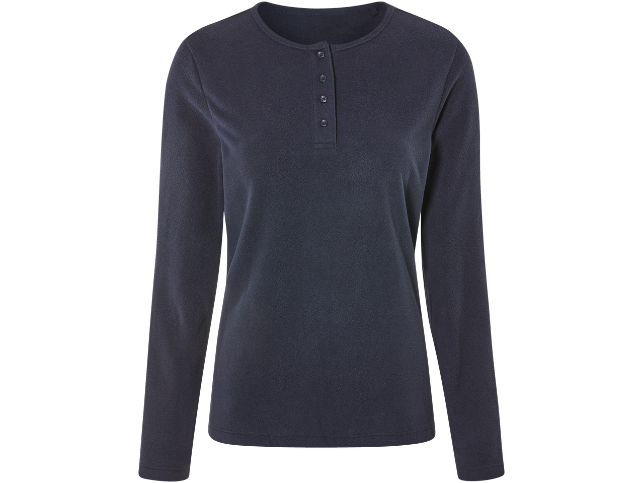 esmara® Moteriška pižama, tamsiai mėlyna, ilgomis rankovėmis su sagomis