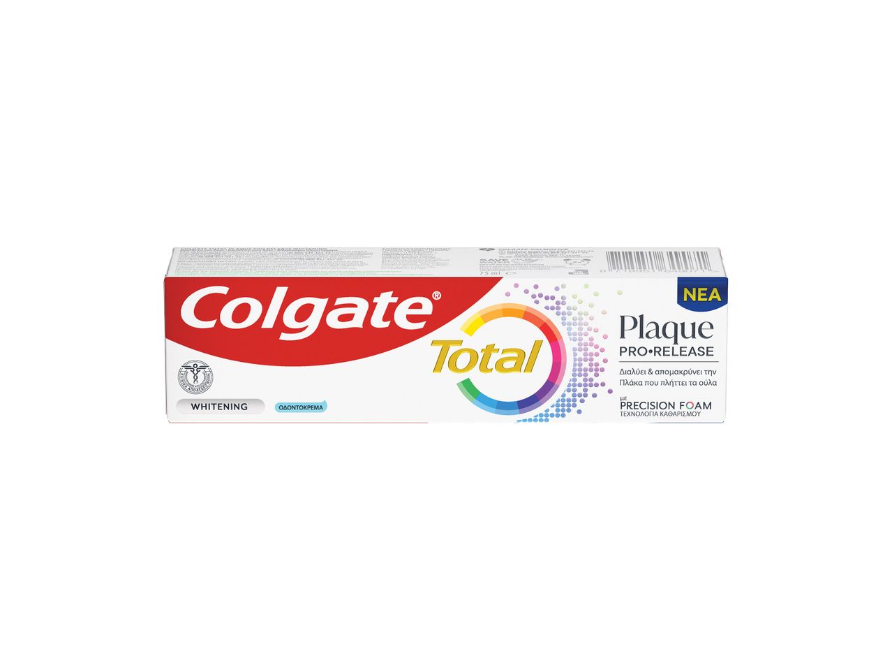 Οδοντόκρεμα Colgate Total Plaque Pro-Release Whitening 75ml