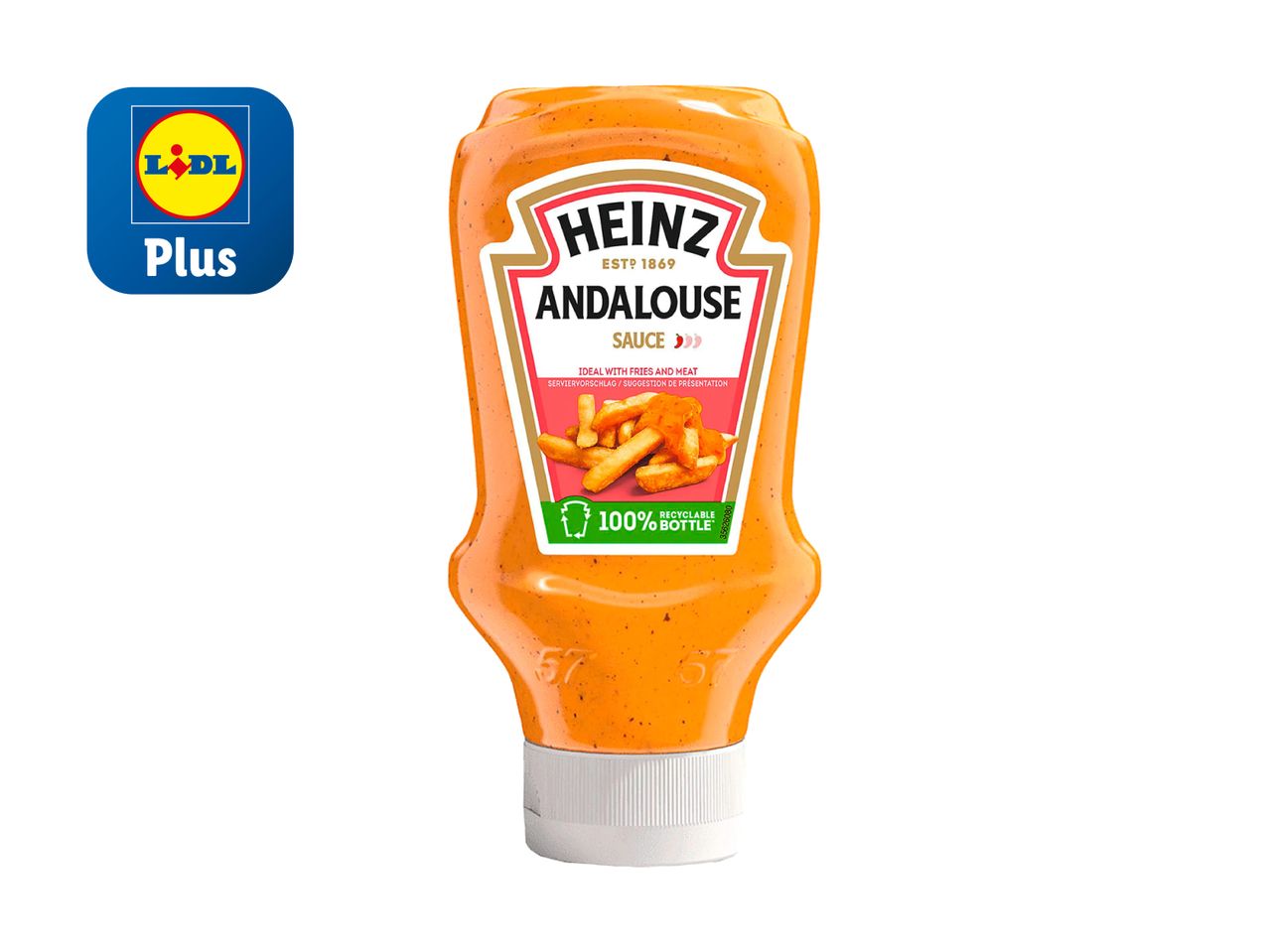 Heinz Honig-Senf-Sauce im Flaschenformat.