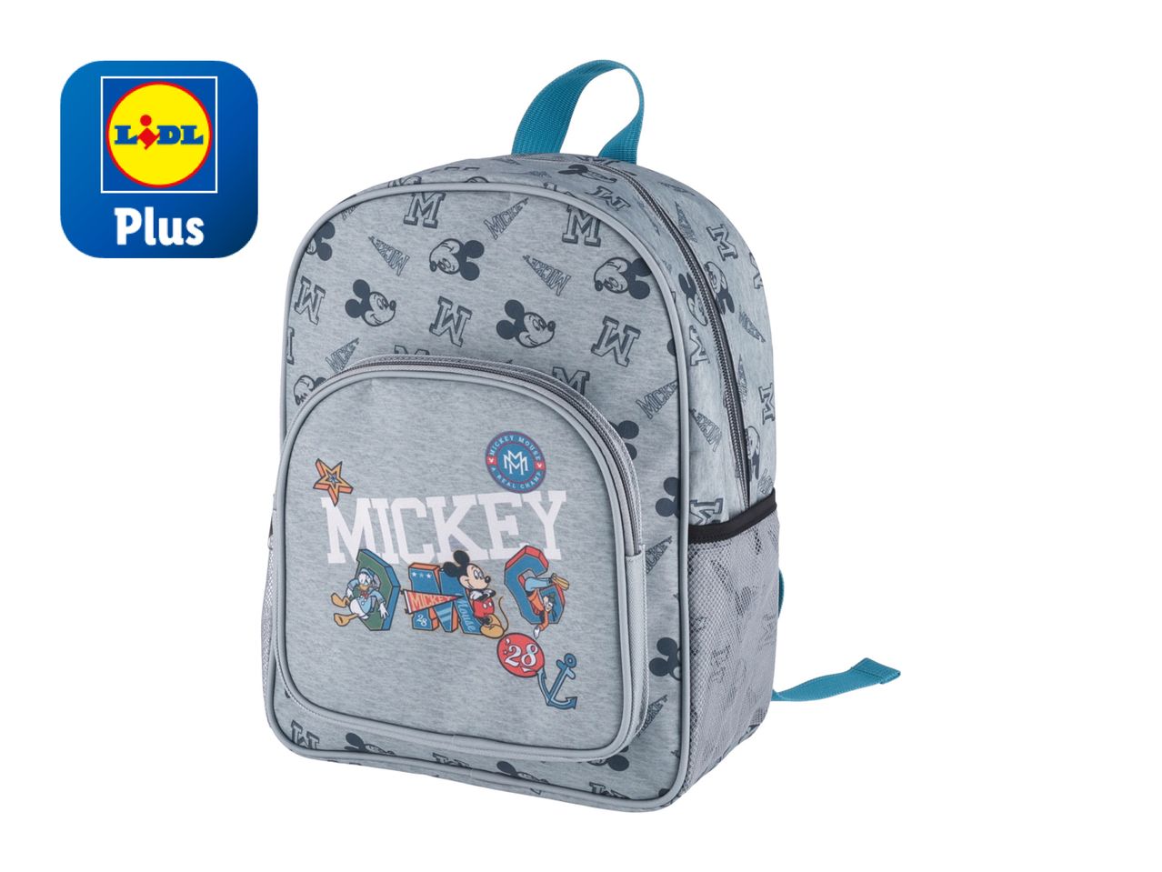 Lidl Plus Mickey Mouse backpack.