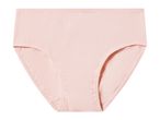 Light pink women's cotton briefs.