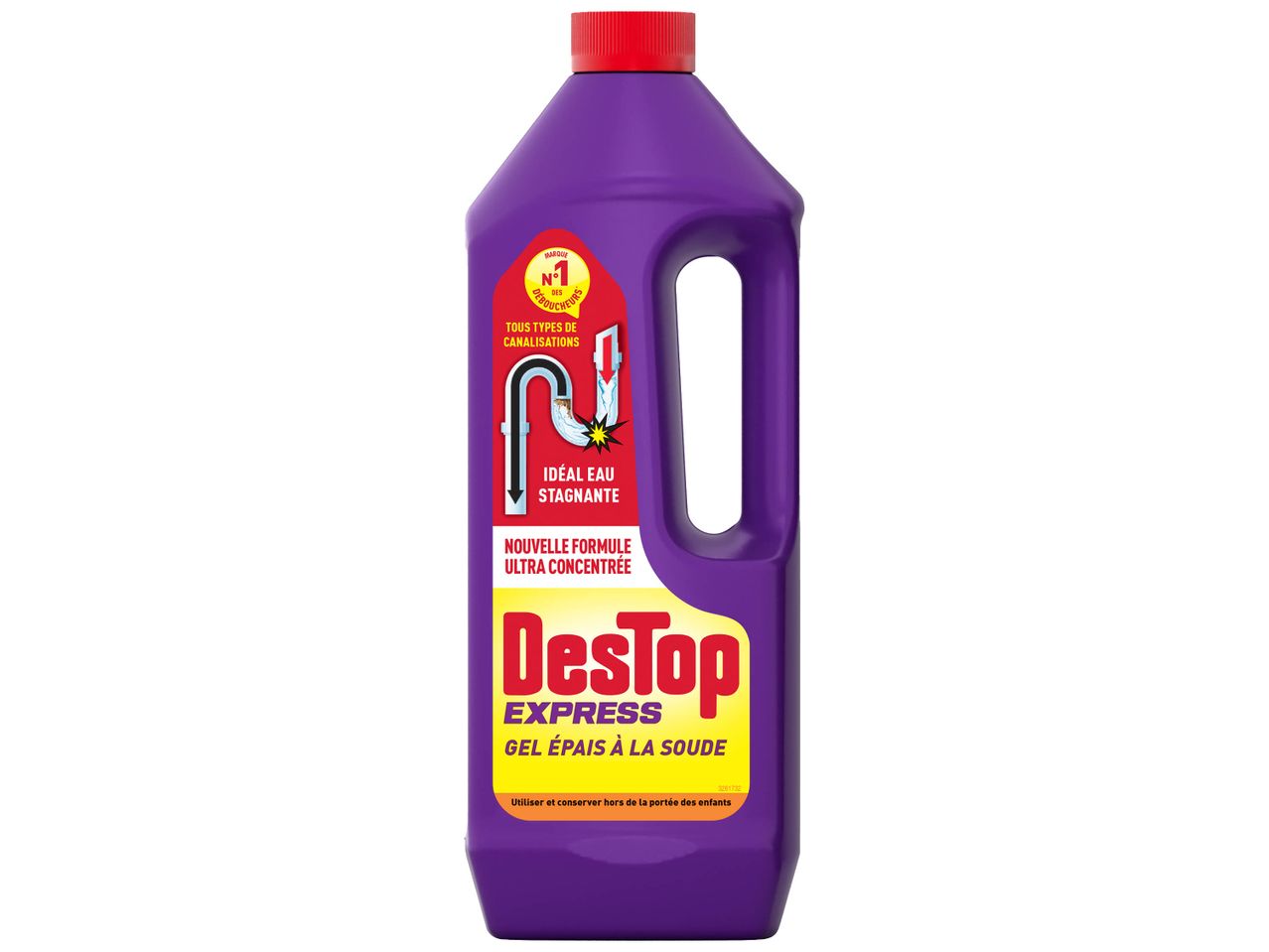 Gel déboucheur Destop Express.