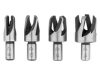 Four PARKSIDE® drill bits of varying sizes, from 9mm to 16mm.