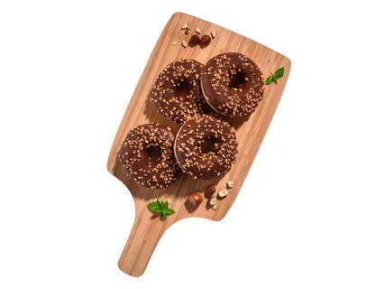 Mogyorós töltött fánk