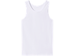 lupilu® Kids' Vest in white, a simple and comfortable sleeveless top.