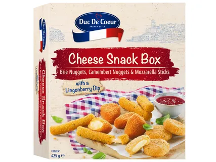 DUC DE COEUR Cheese snack box