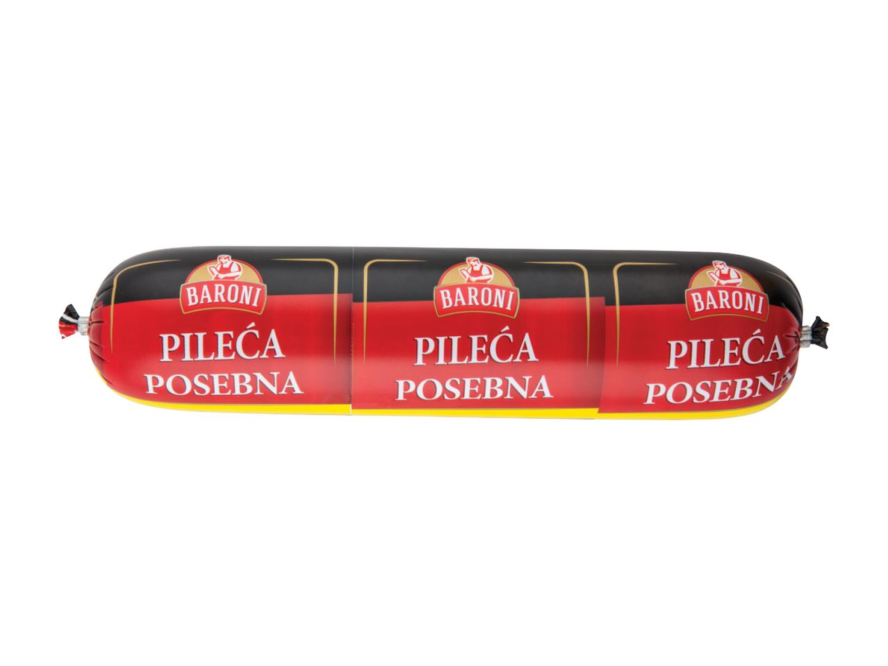 Poluca paštete u pakovanju.