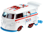 Бели Фолксваген комби са Hello Kitty од Hot Wheels.