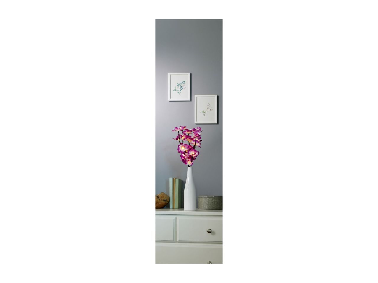 Go to full screen view: Livarno Home Vase with Light-Up Blossom - Image 3