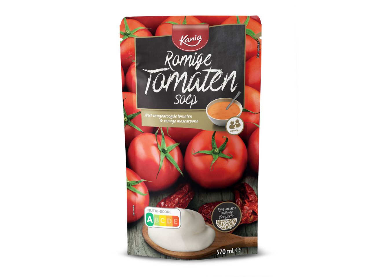 Ga naar volledige schermweergave: Romige tomatensoep in zak - afbeelding 1