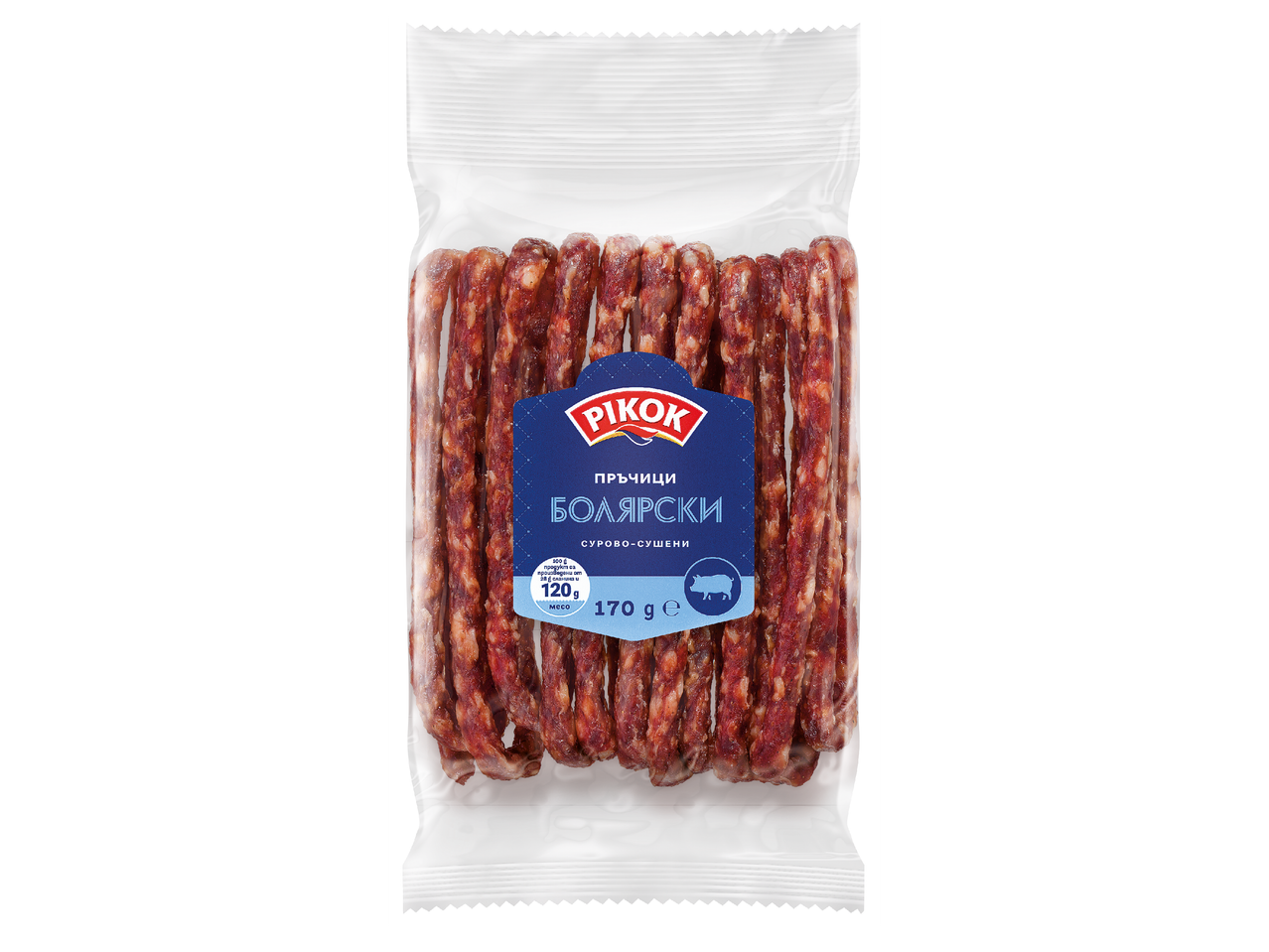 Опаковка сурово-сушени пръчици Болярски, 170 гр.