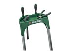 Green tool stand with screwdrivers, hammer, and pliers, max 10kg load.