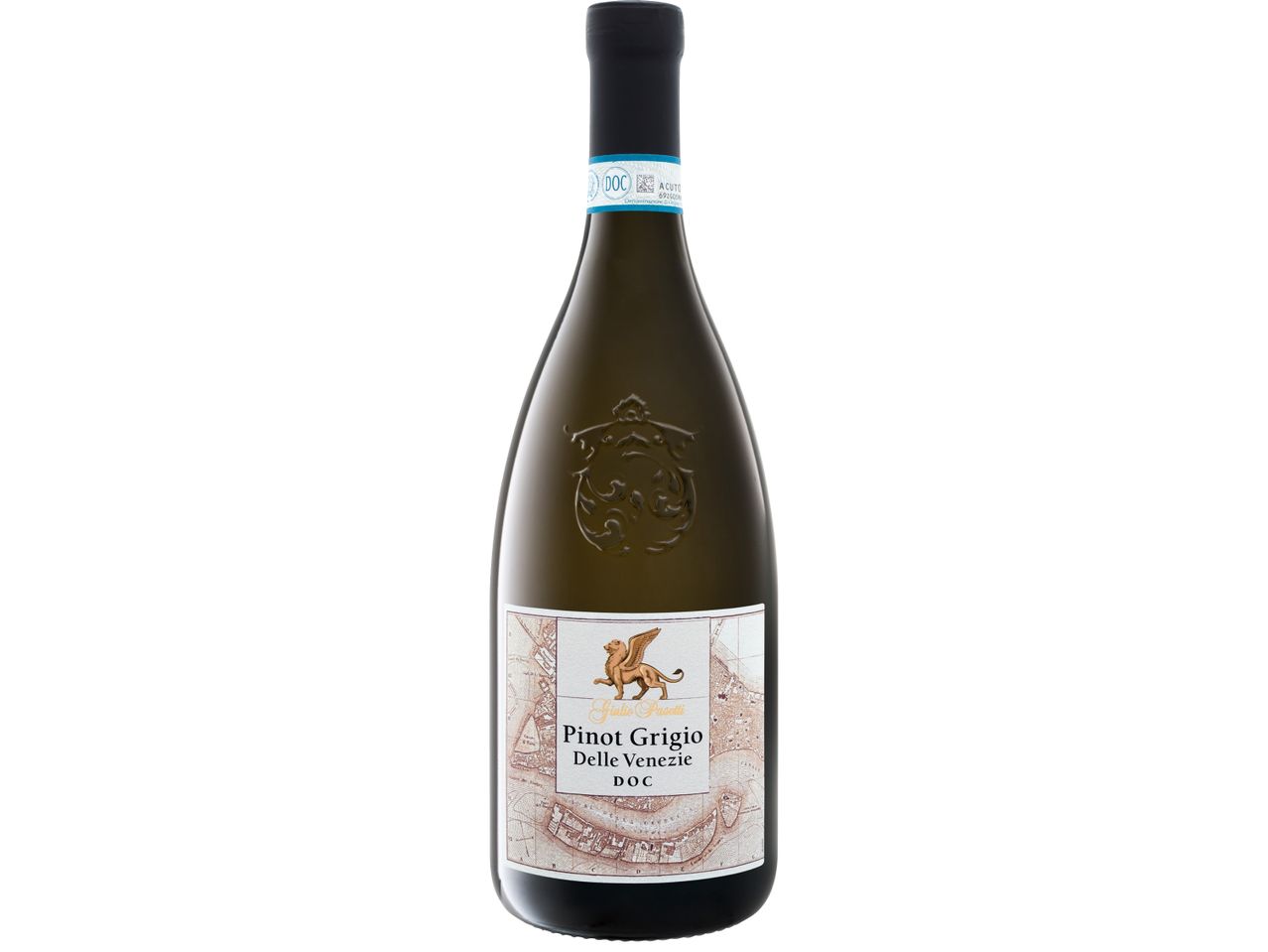 Бутилка бяло вино Pinot Grigio Delle Venezie DOC от Giusto Pasotti.