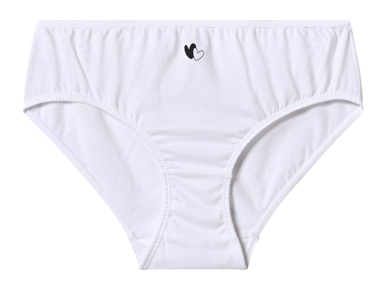 Esmara Kids Kids’ White/Grey/Black Briefs - 4 Pack