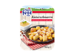 Alpen Fest style Kaiserschmarrn: sweet pancake pieces with apple sauce (300g).