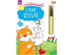 Quaderno di disegni per bambini dai 4 anni con pennarello cancellabile.
