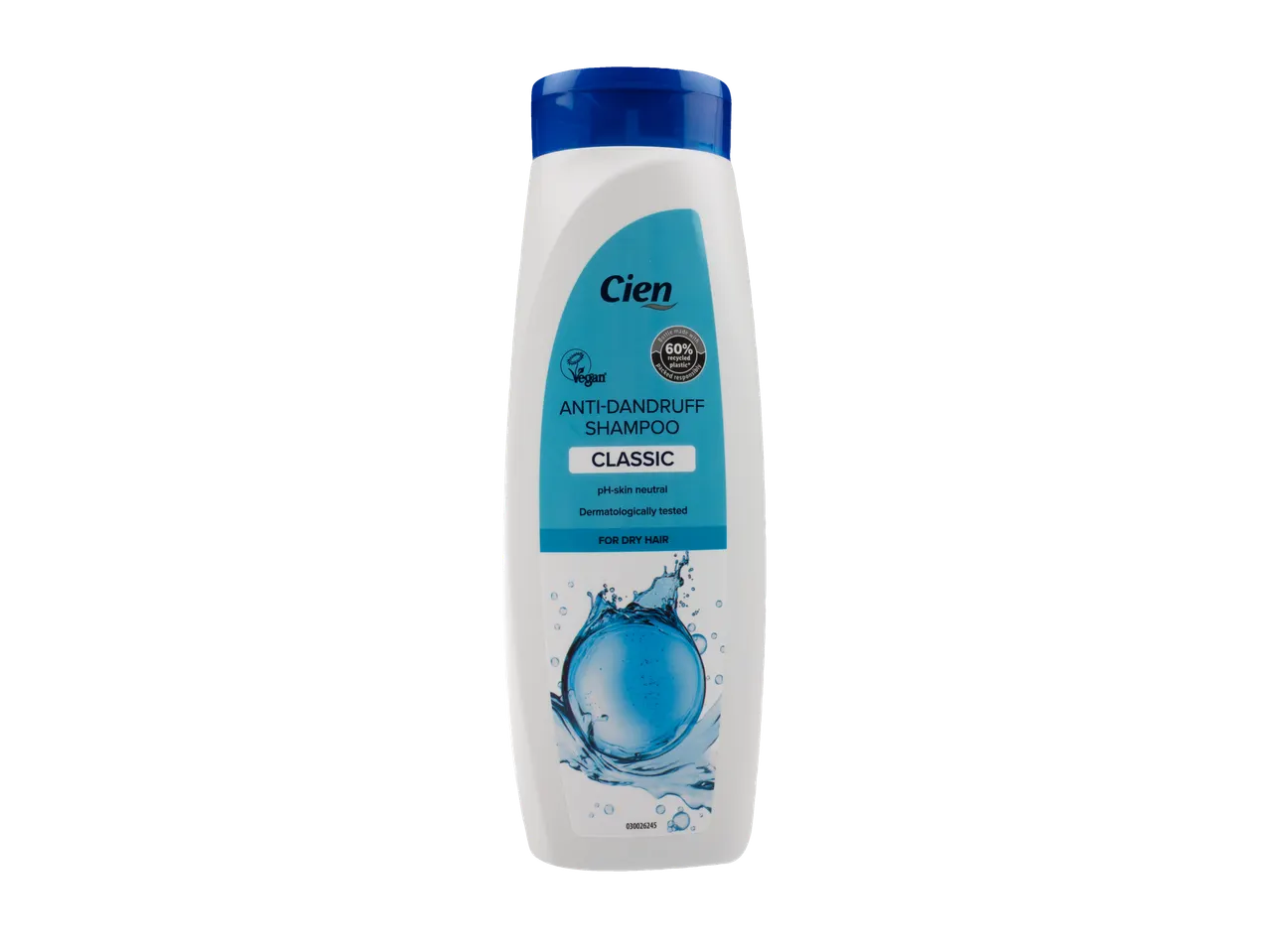 Șampon Cien anti-mătreață pentru păr uscat.