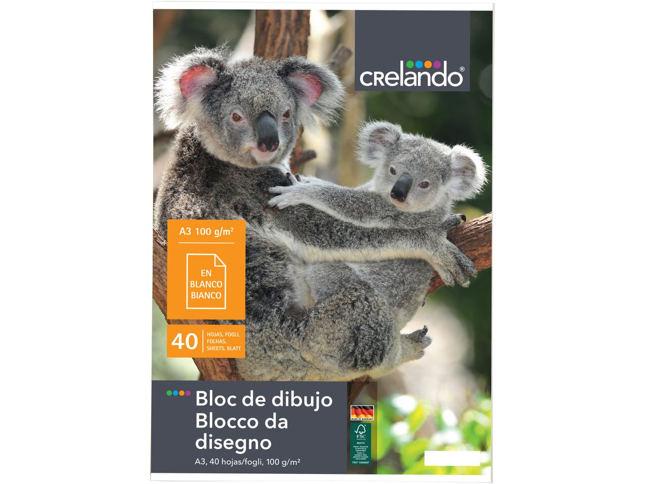 crelando® A3 Sketch Pad