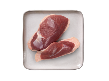 Friss, fiatal kacsamellfilé