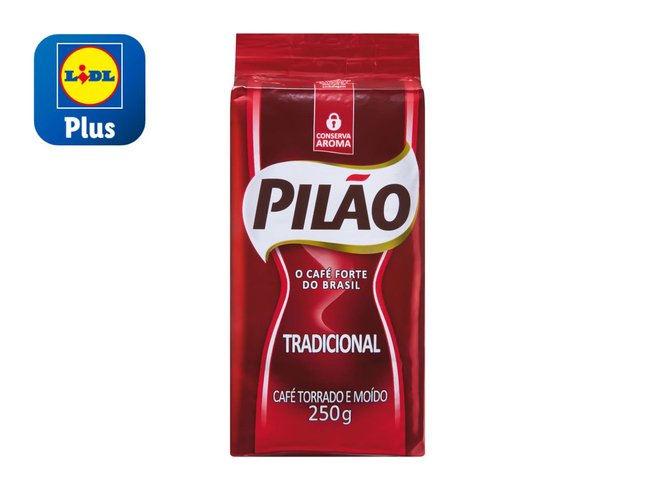 Pilao Traditional coffee package from Lidl.