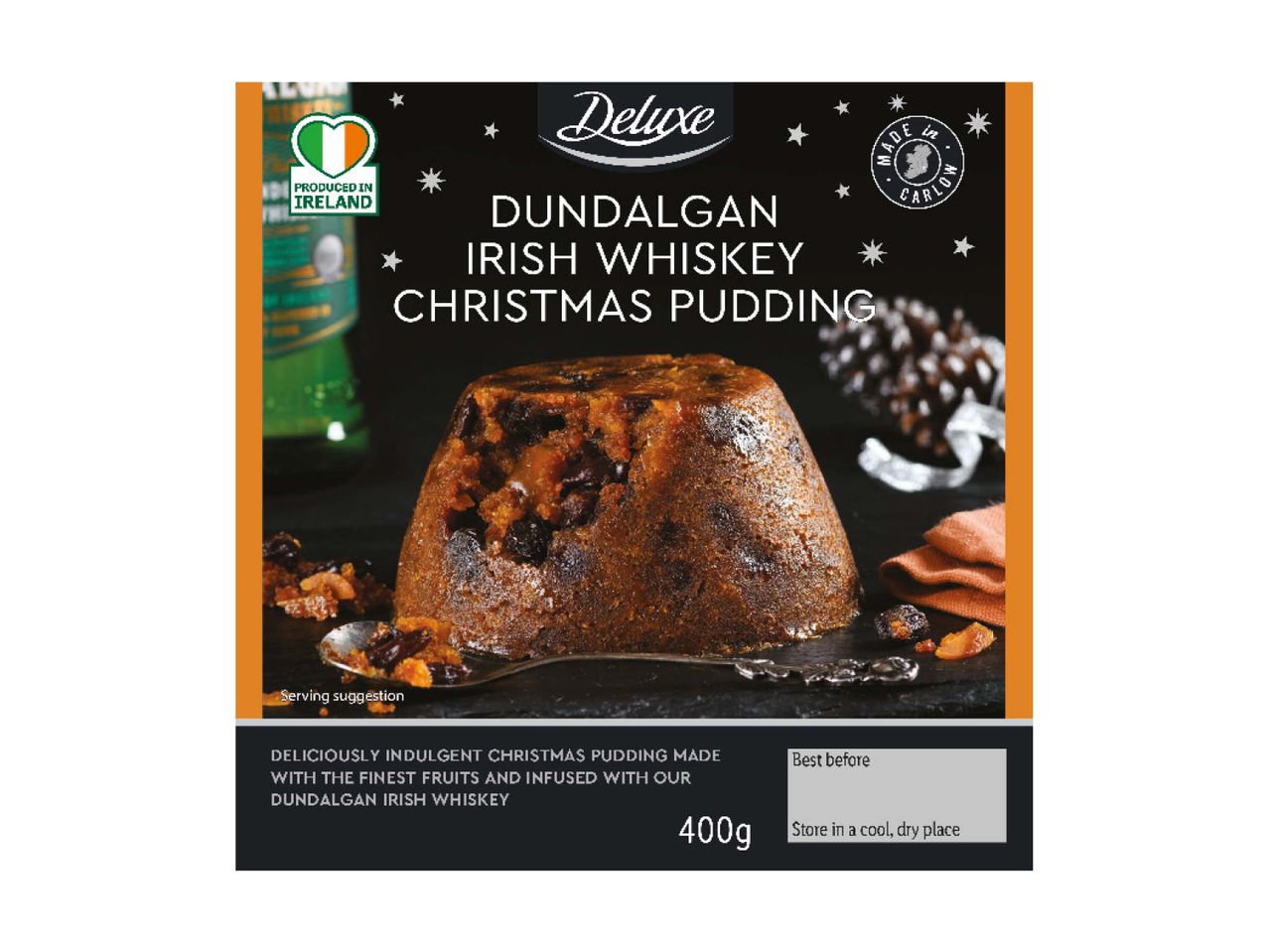 Go to full screen view: Dundalgan Whiskey Christmas Pudding - Image 1