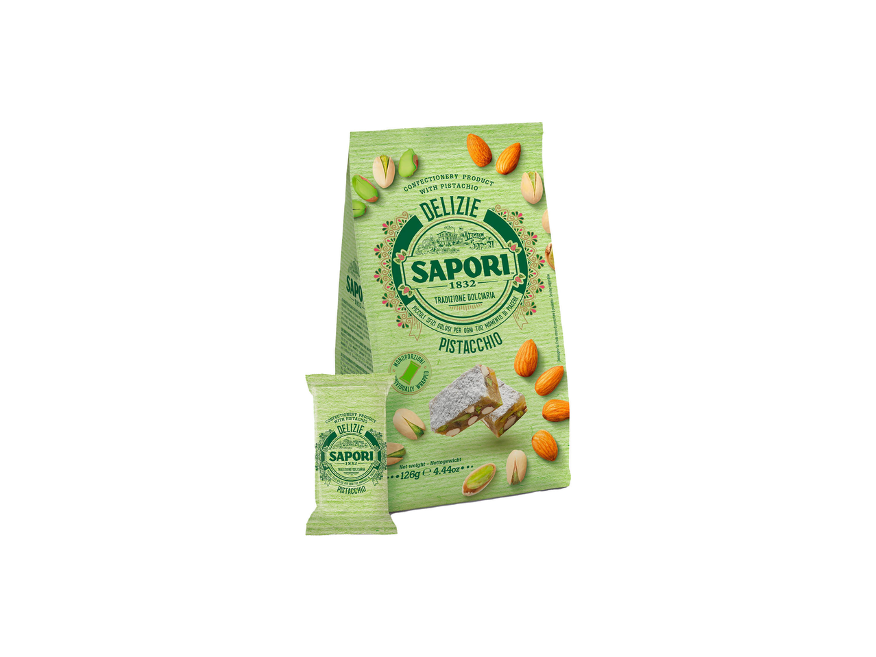 Delizie Pistacchi, mandorle e agrumi