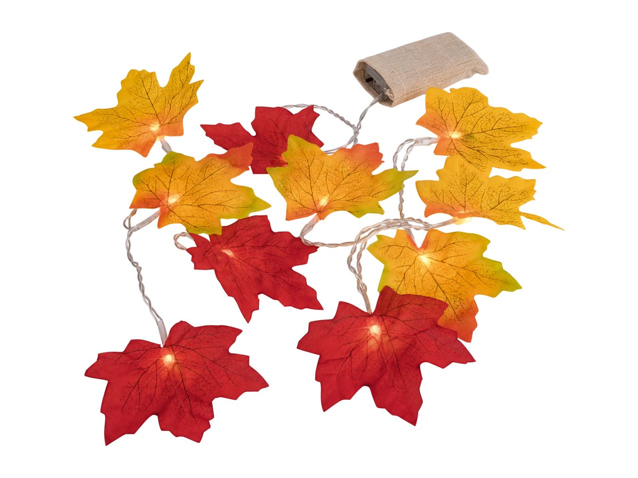 Livarno Home LED String Lights - Leaves
