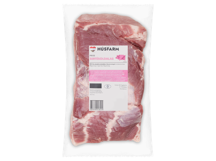 Friss sertésoldalas