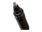 A black nose and ear hair trimmer is shown in close-up.